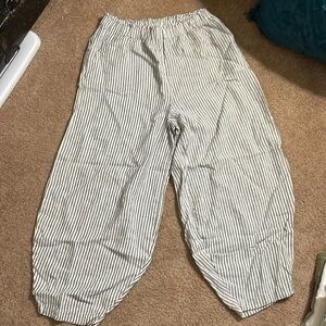 COPY - Len Ok 100% linen striped pants